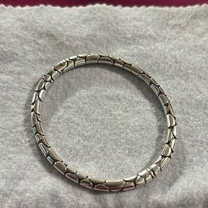 Brighton pebble bangle and earrings.